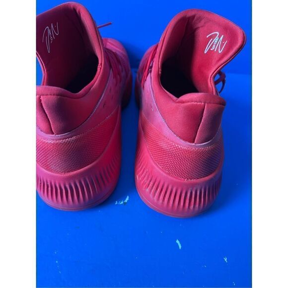 2016 ADIDAS DAME D LILLARD 3 ROOTS OAKLAND OREGON SCARLET RED OCTOBER BB8337 11. - Picture 2 of 7